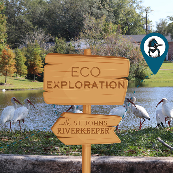 EcoExploration sign at Blue Cypress Park