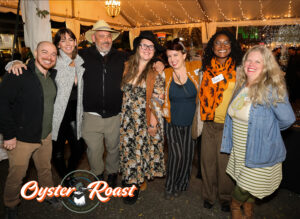 group of attendees at 2022 Oyster Roast